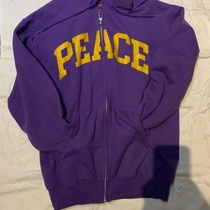 SUPER COOL purple zip up hoodie!!💜💜
